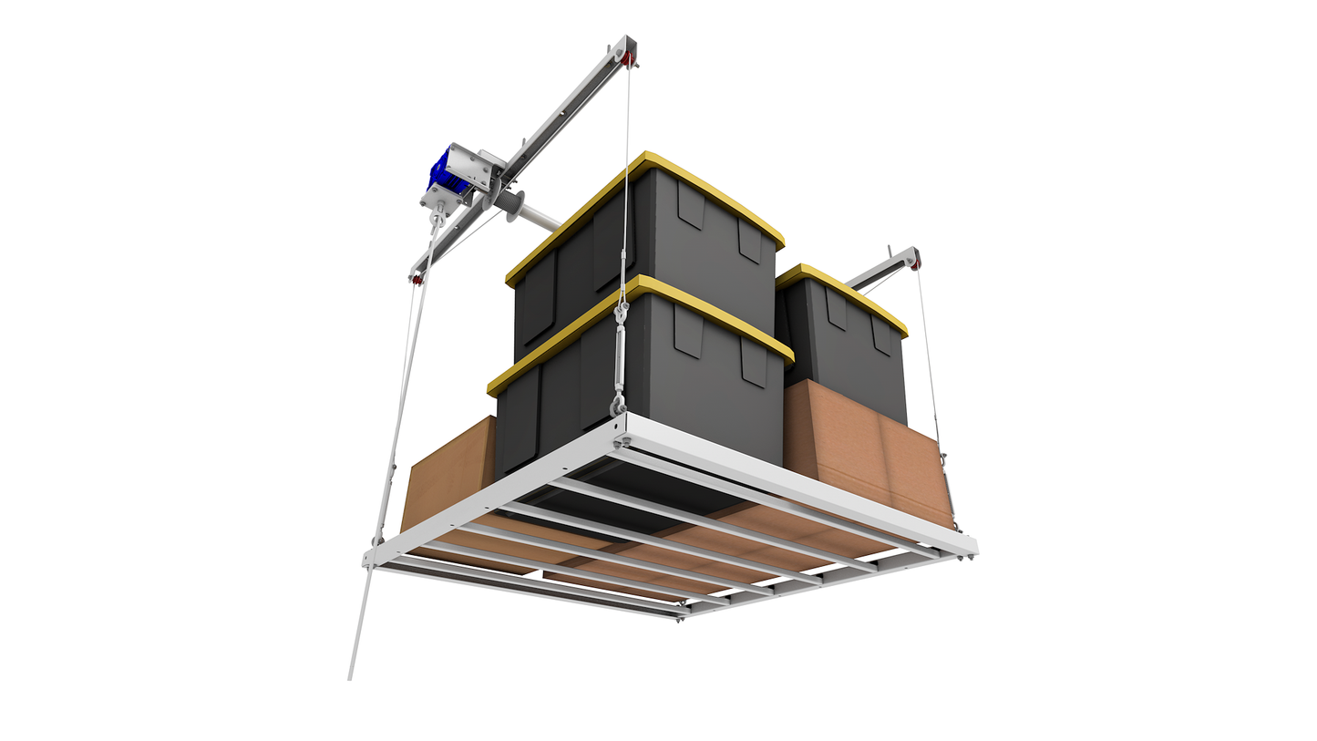 4'x4' Storage Elevator - 9' Drop