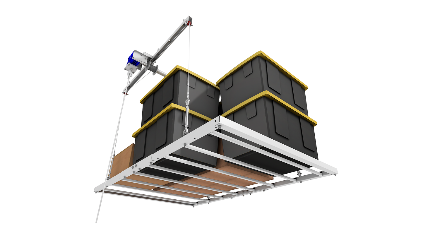 4'x6' Storage Elevator - 9' Drop