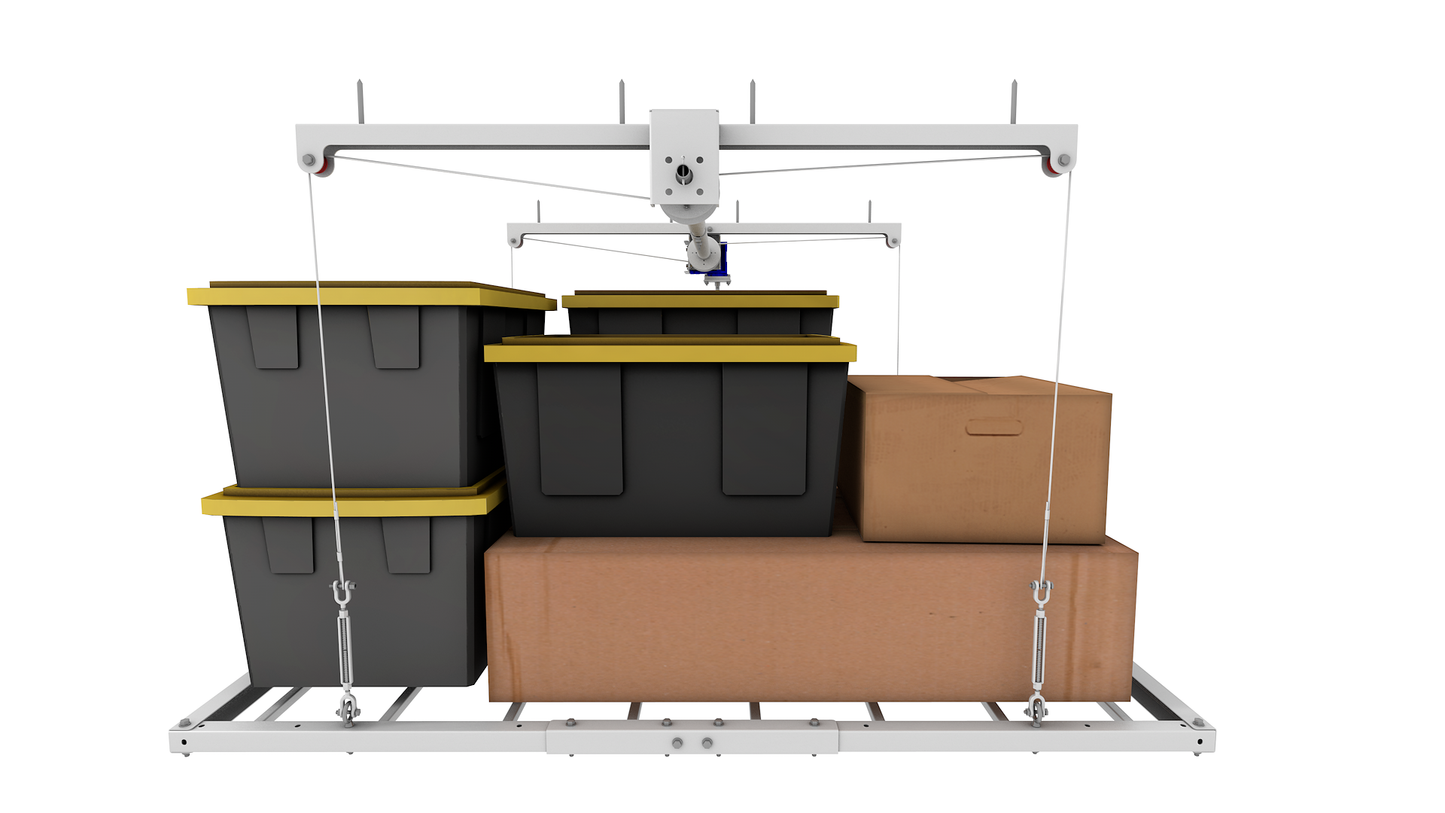4'x6' Storage Elevator - 9' Drop