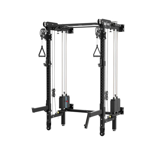 Major Fitness F35 All-In-One Home Gym Wall-Mount Folding Power Rack